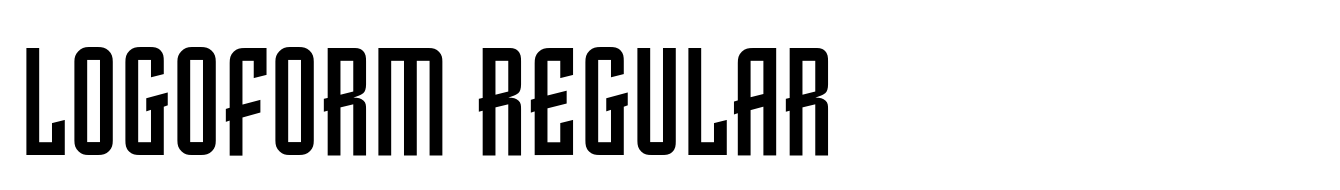 Logoform Regular